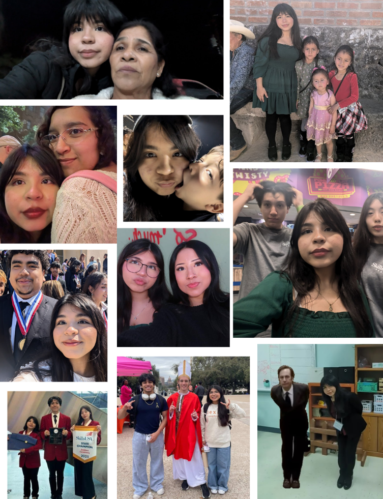 Leslie and friends collage